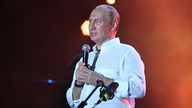 Владимир Путин посетил фестиваль Koktebel Jazz Party