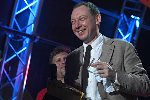 Пианист Яков Окунь во время выступления на 16-м международном музыкальном фестивале Koktebel Jazz Party